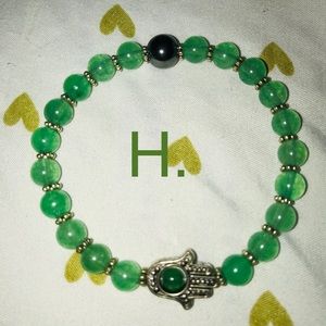 H. Green Aventurine Heart Chakra Balancing Beads